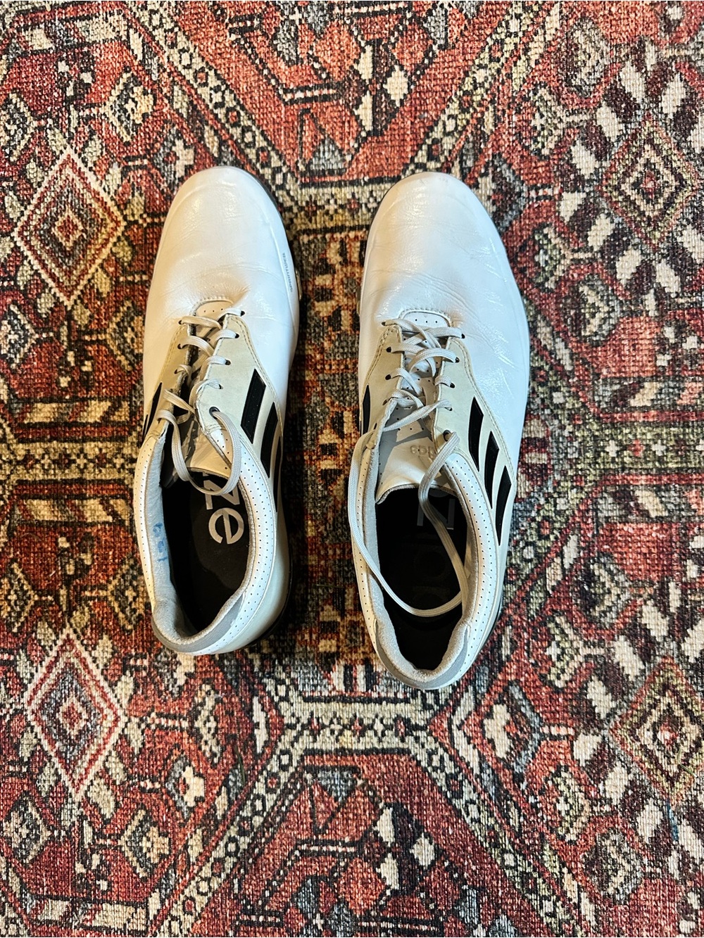 Adidas Adizero Sprintweb Men's Golf Shoes White Black Size 11